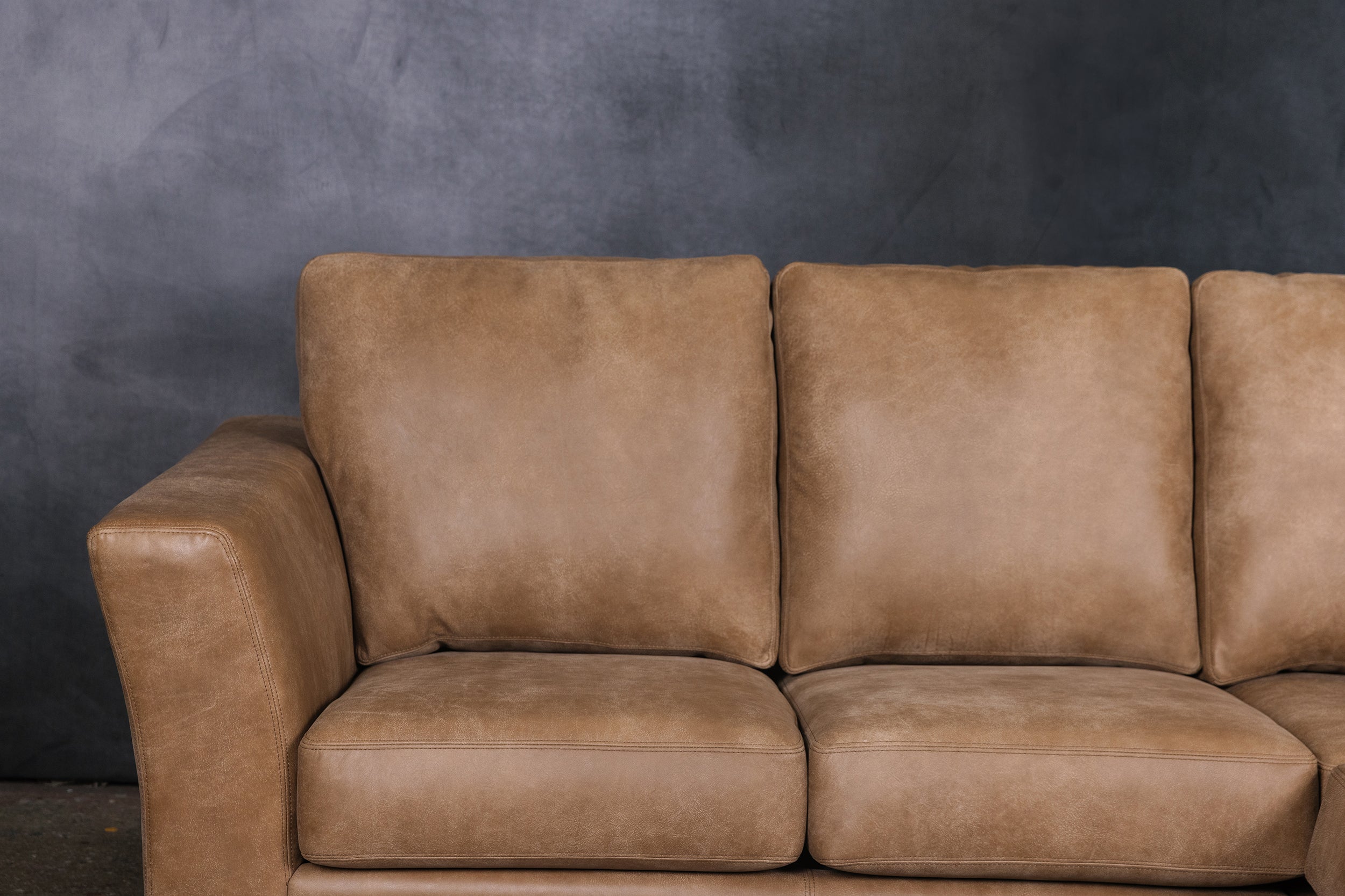 Aspen Leather Sectional Sofa