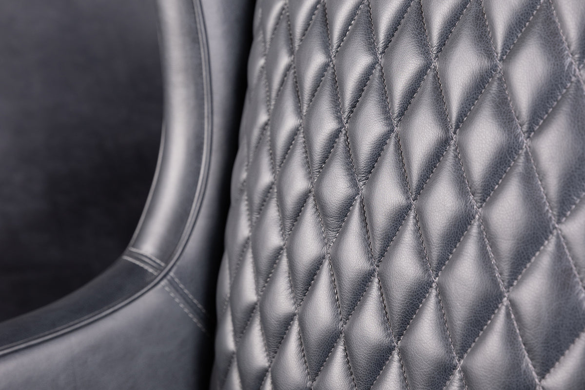 FAUTEUIL LOFT À DOSSIER MATELASSÉ