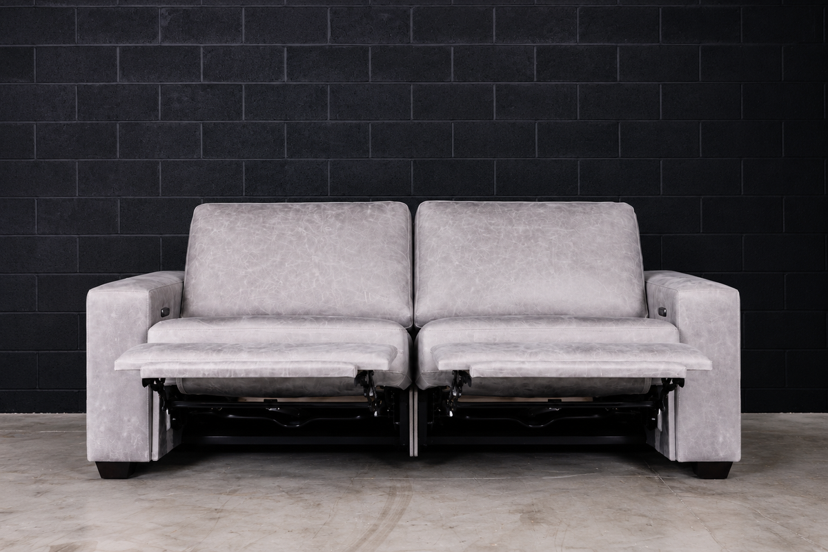 MODENA MOTION LEATHER SOFA 88 INCH