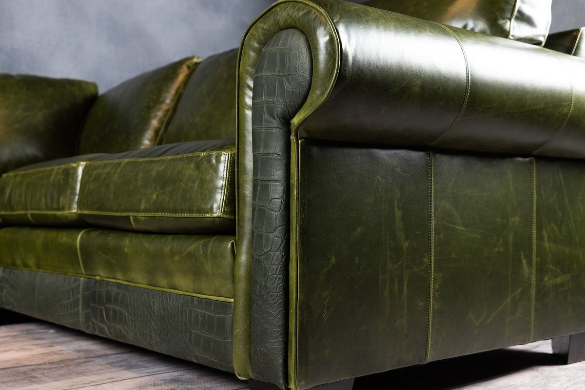 leather sectional