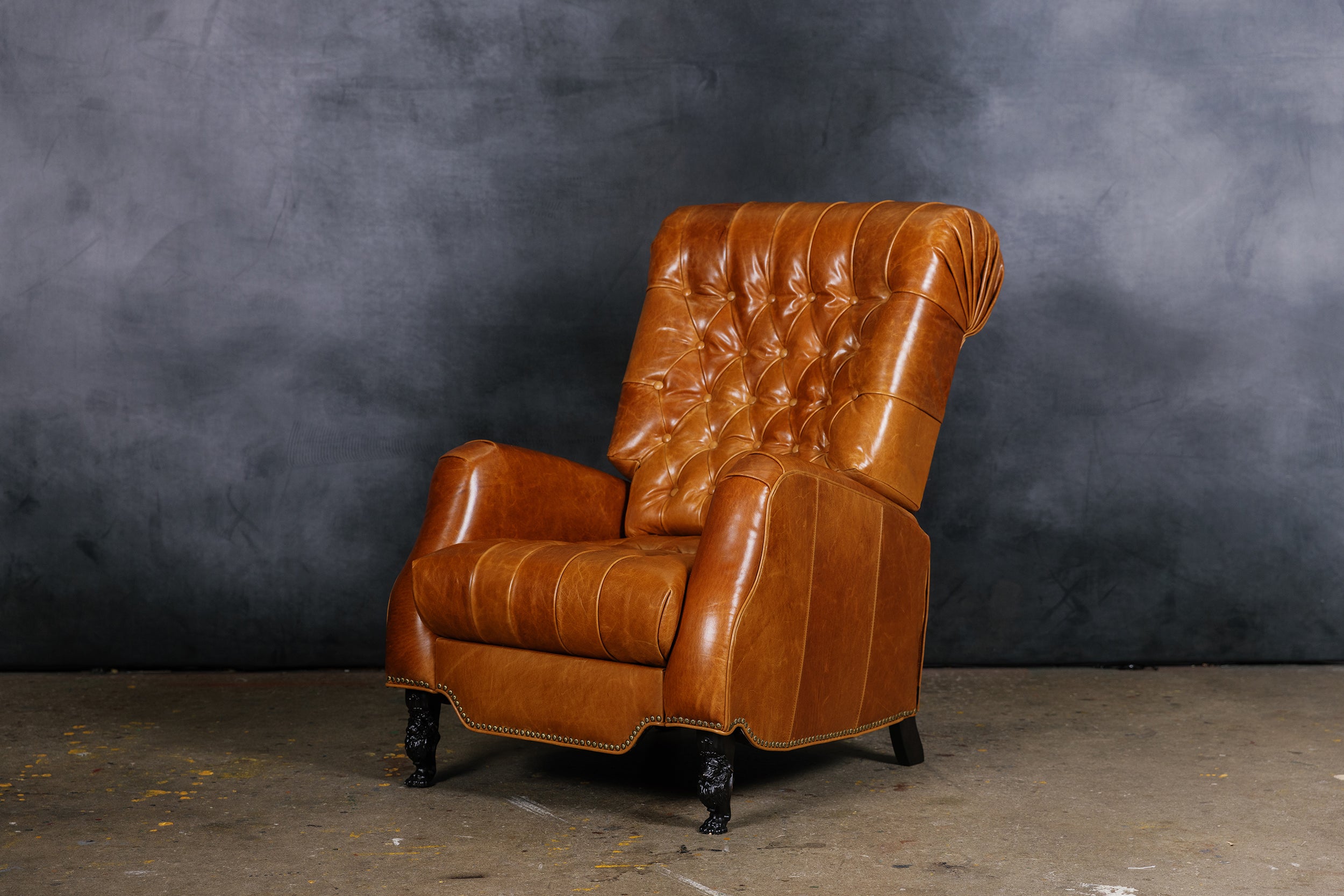 Lord Ironwood Leather Recliner Chair