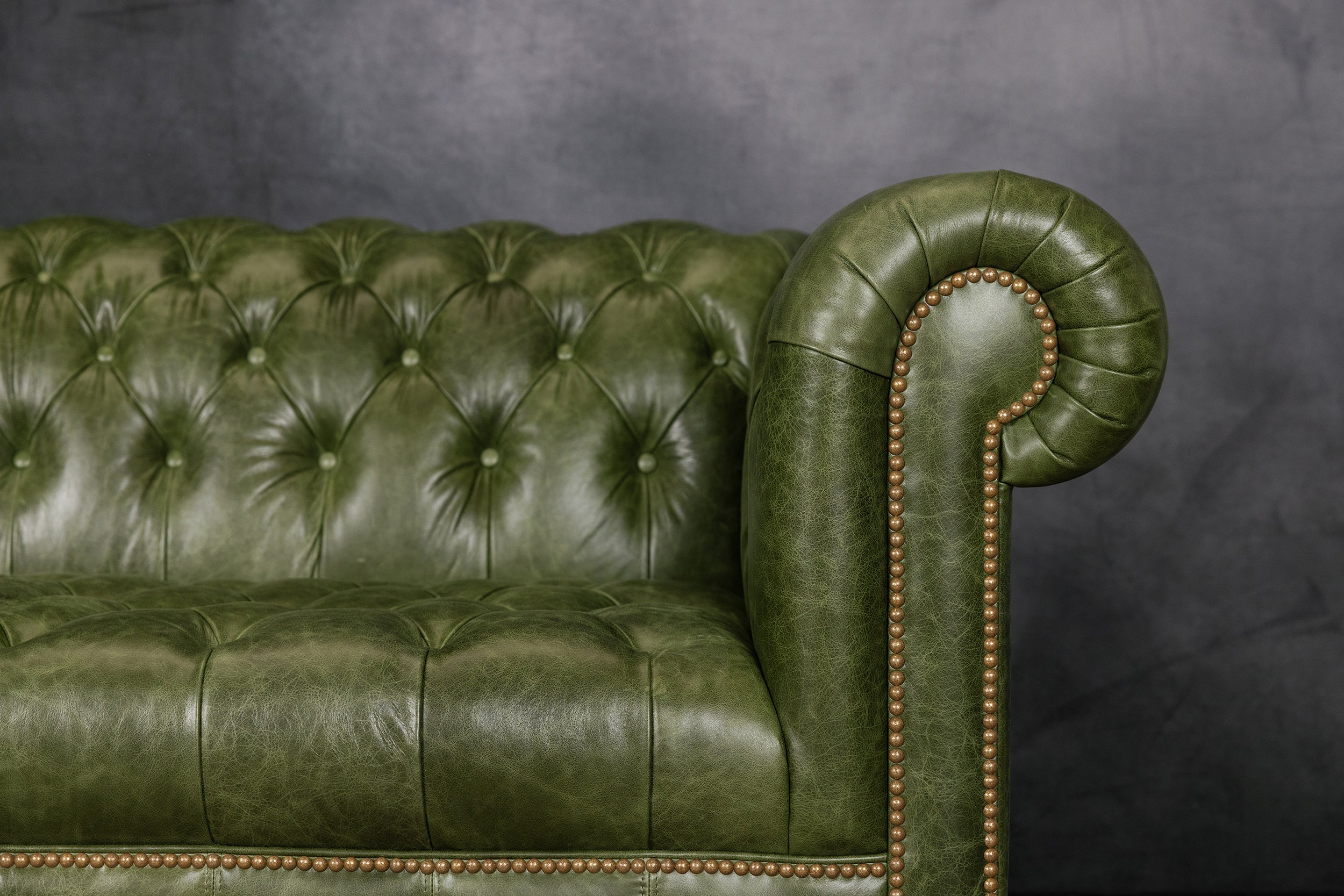 Royal Elegance Leather Sofa