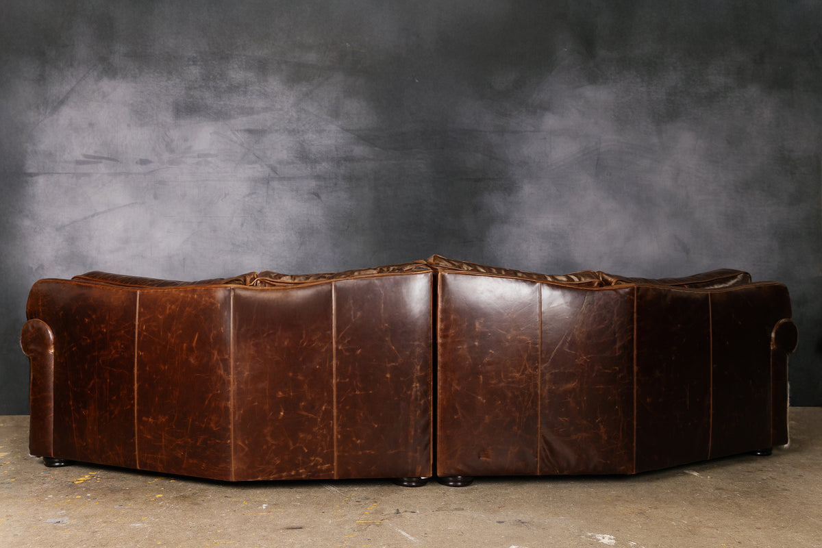 THE FRONTIER LEATHER SOFA