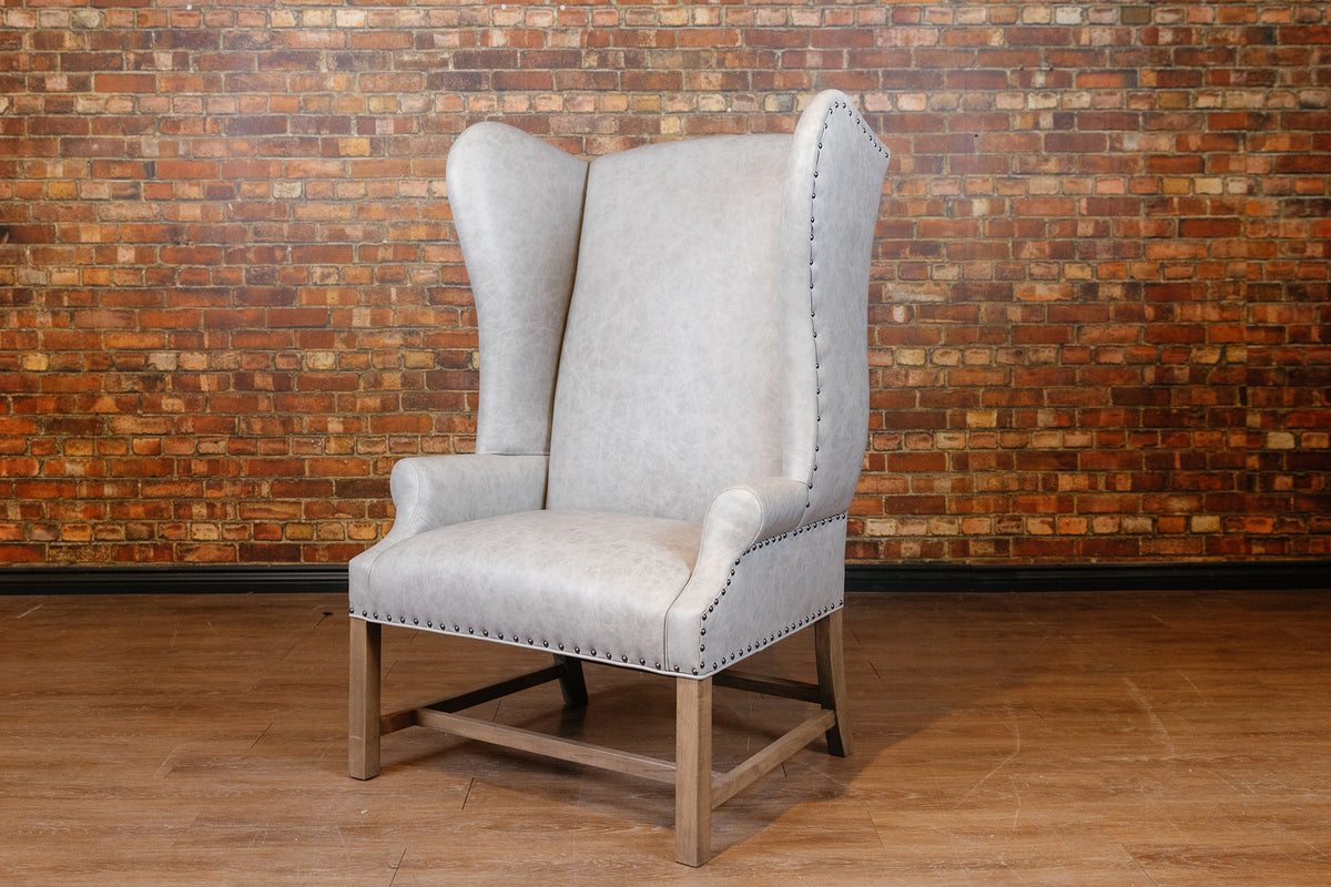 WINGBACK HIGH BACK FLOOR MODEL CHAIR