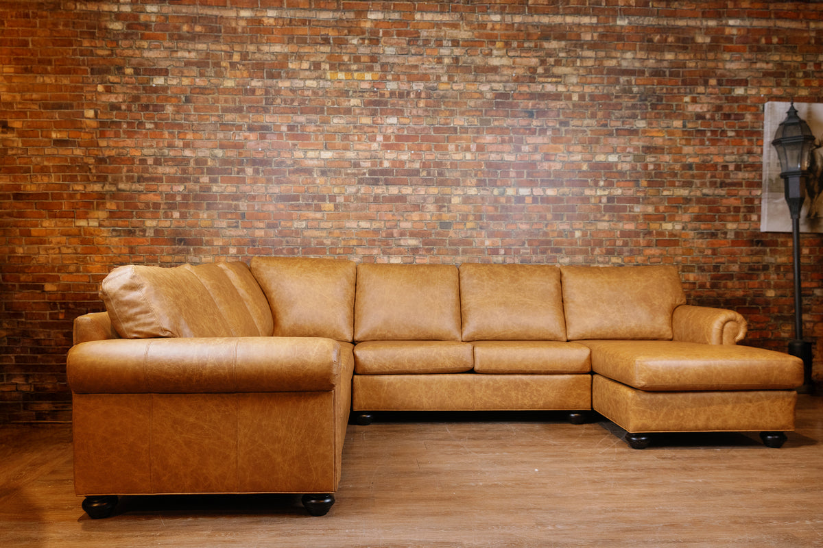 LANCASTER SECTIONAL FLOOR MODEL 99X125 (SOLD )