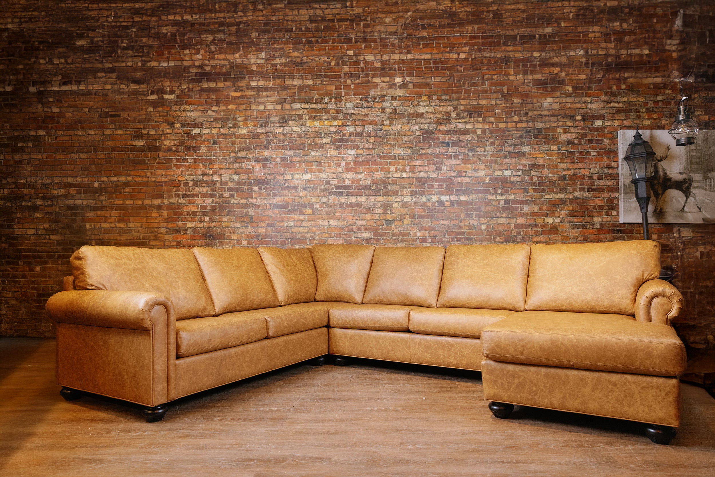 LANCASTER SECTIONAL FLOOR MODEL 99X125 (SOLD )