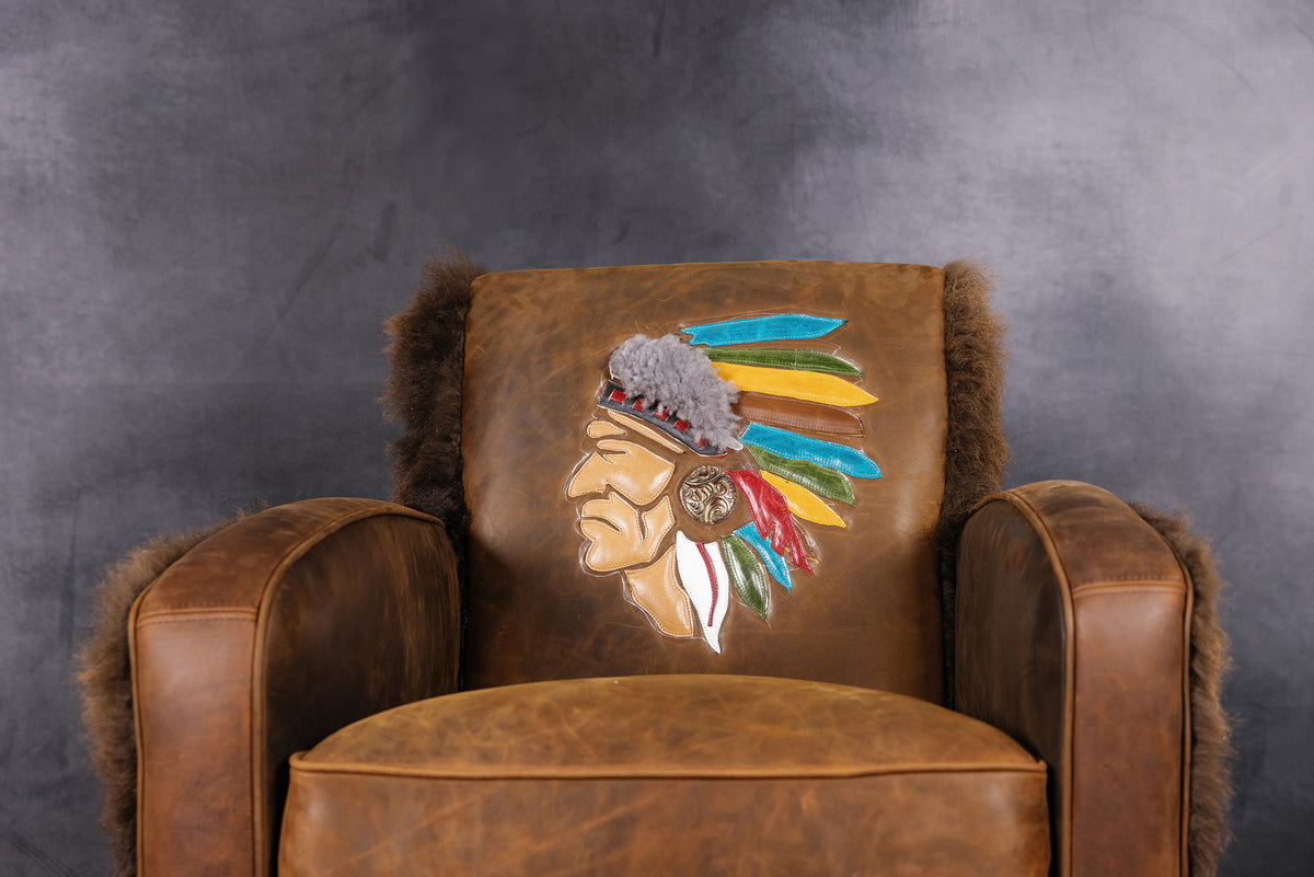APACHE LIMITED EDITION LEATHER CHAIR