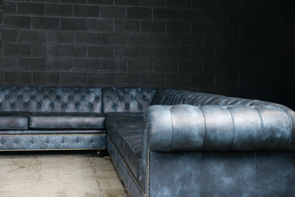CANAPÉ D'ANGLE EN CUIR TORINO LIMITED