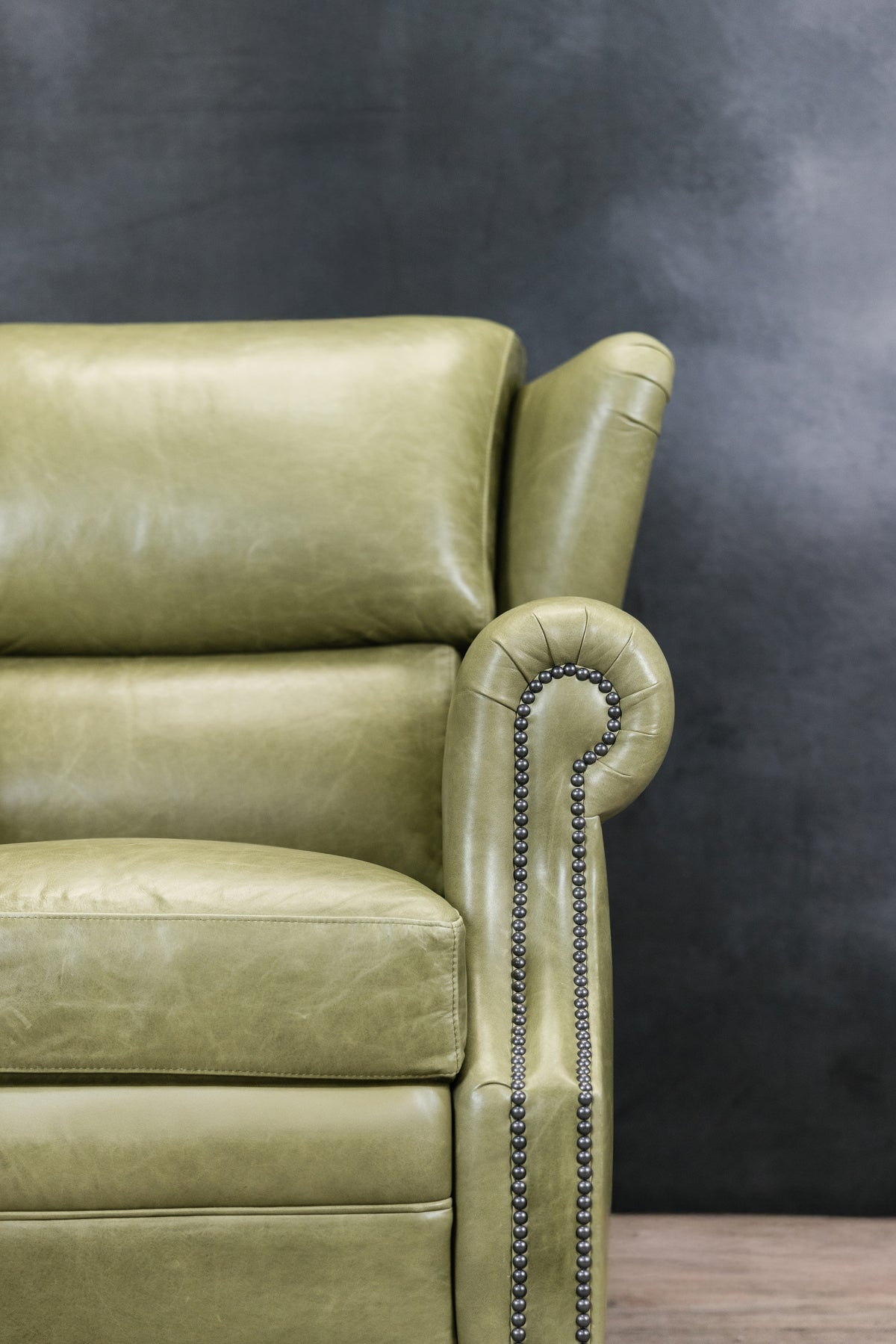 BRANDO LEATHER RECLINER CHAIR