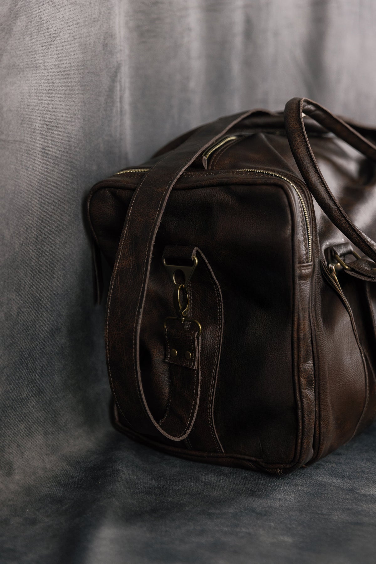 TRAVELLER LEATHER DUFFELBAG RUINS LEATHER