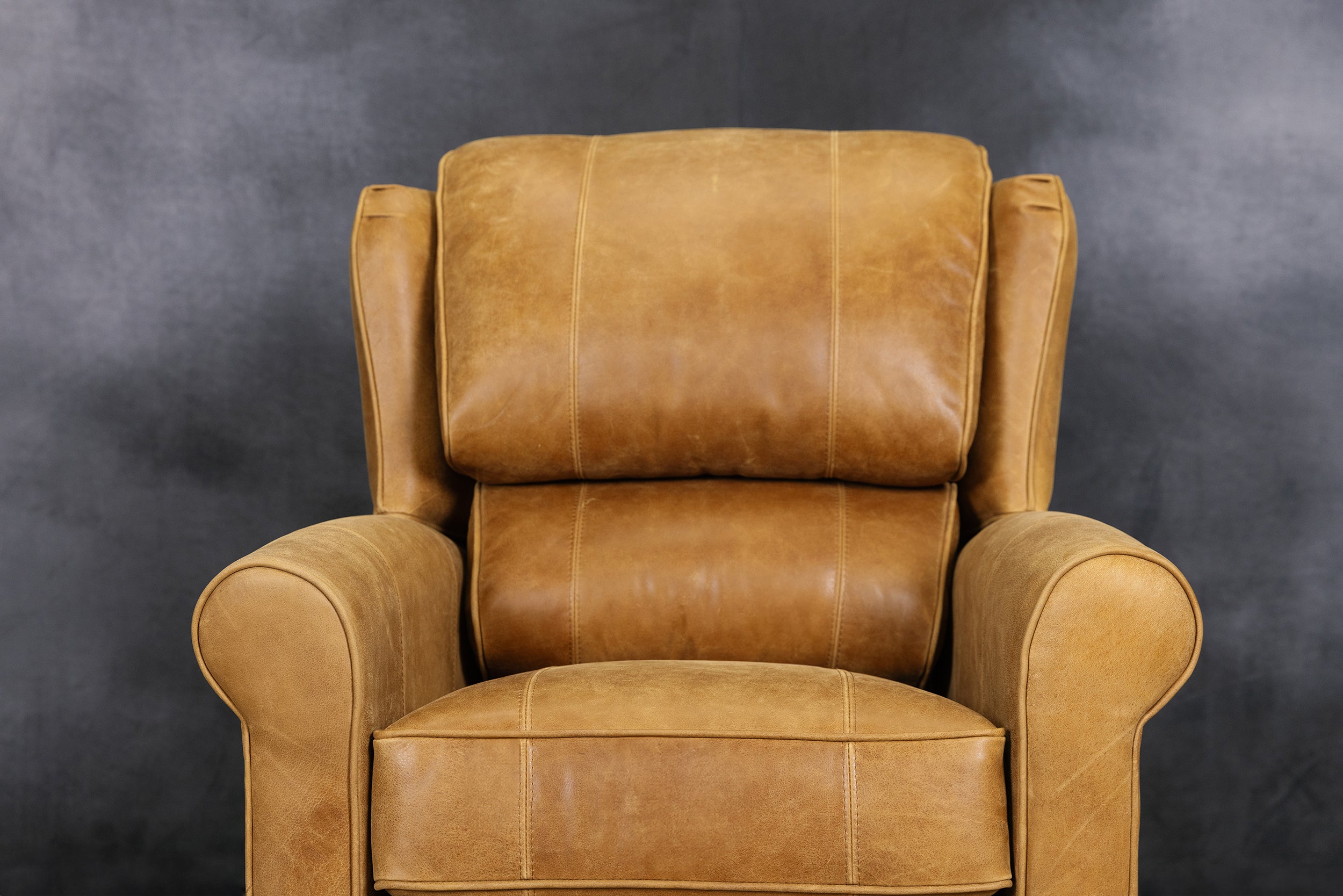 PRINCE JAMIESON LEATHER RECLINER CHAIR