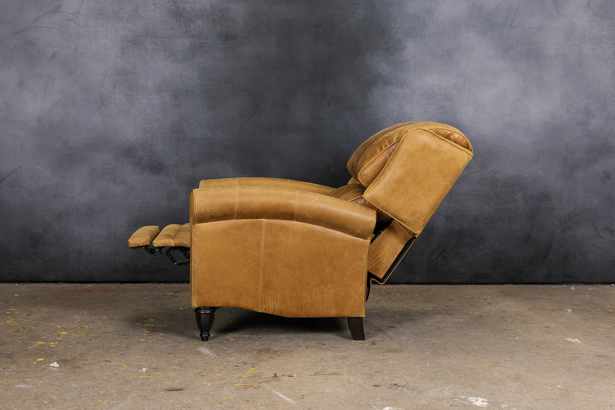 PRINCE JAMIESON LEATHER RECLINER CHAIR