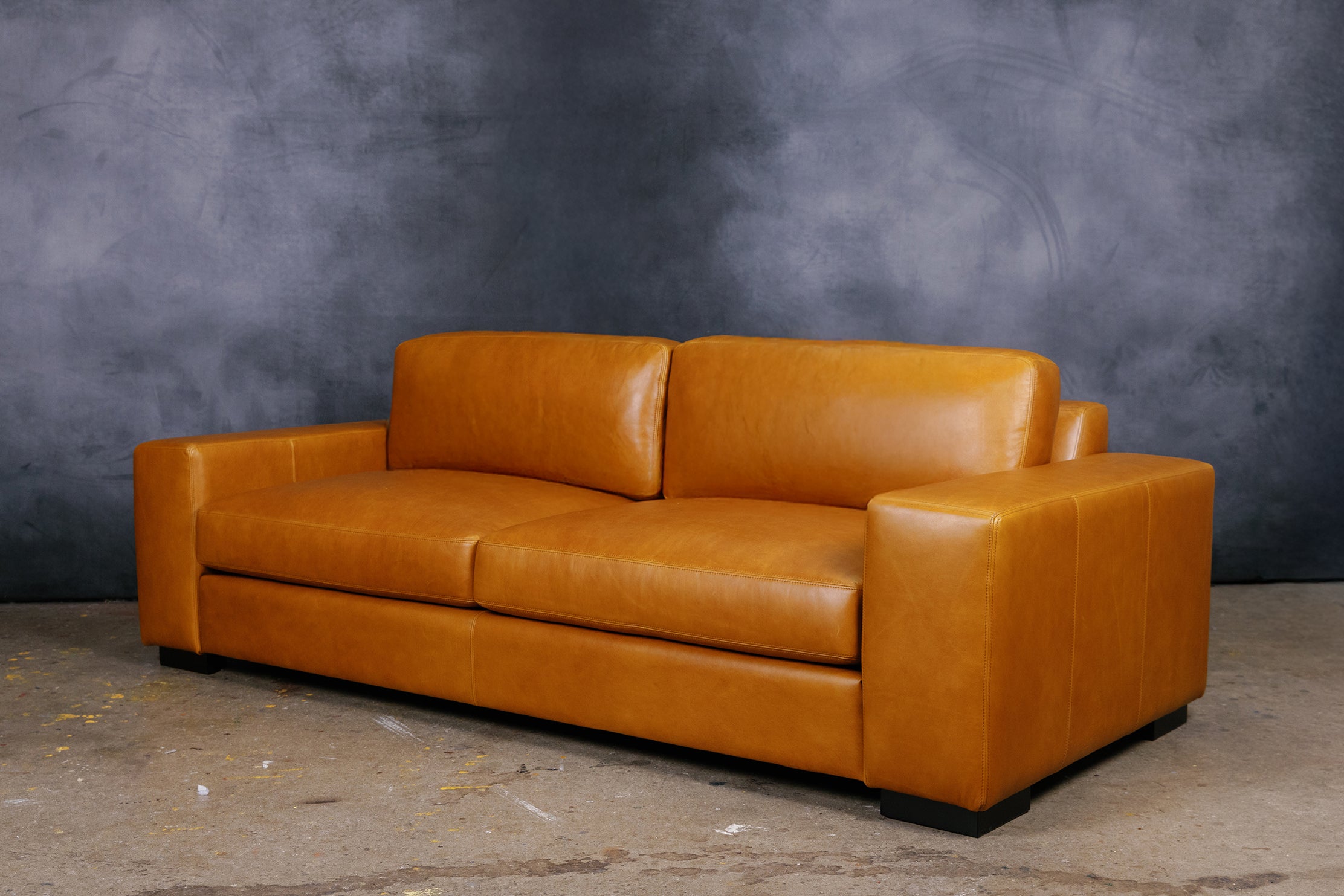 STOCKHOLM LEATHER SOFA