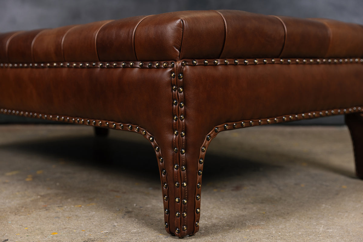 THE OULTON LEATHER OTTOMAN