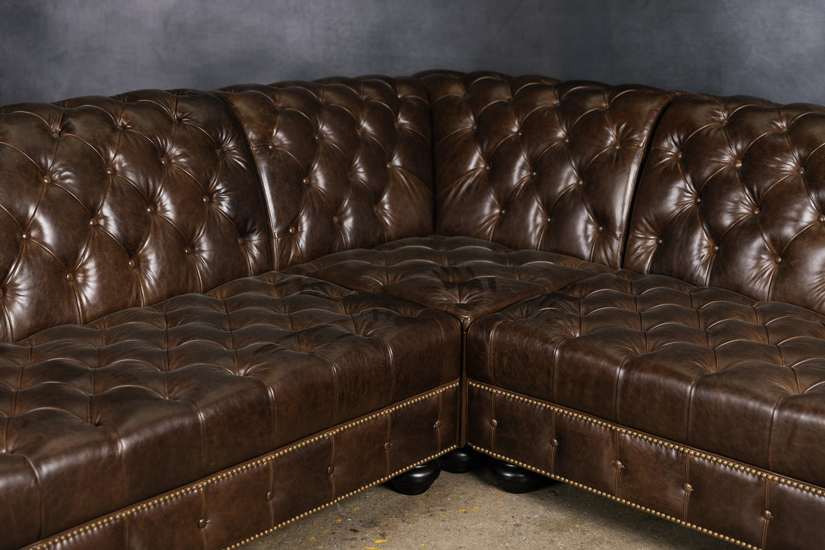 THE ROYAL ELEGANCE  LUXURY TUFTED SECTIONAL