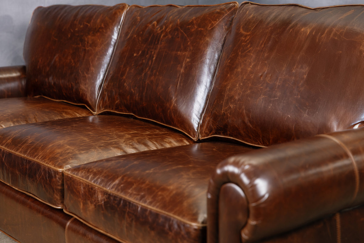 LANNISTER LEATHER SOFA - NOBILITY SERIES