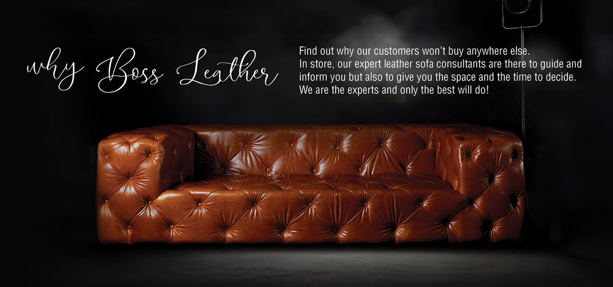 Why choose Boss Leather — handcrafted Canadian furniture