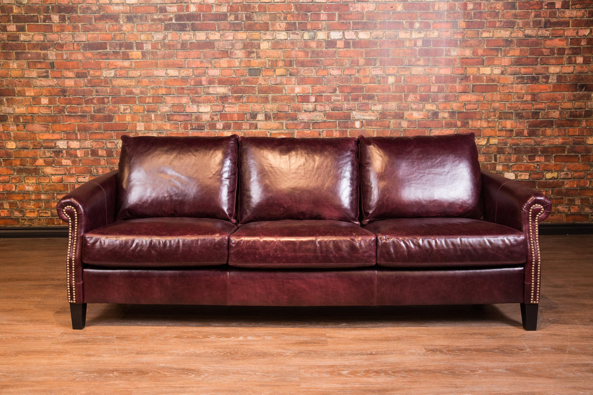 ESQUIRE LEATHER CONDO SOFA