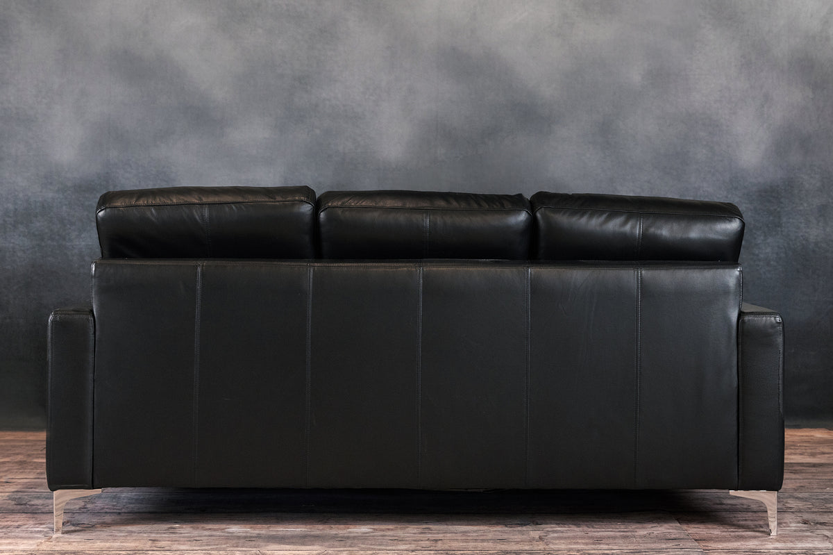 Manhattan Leather Sofa Chaise