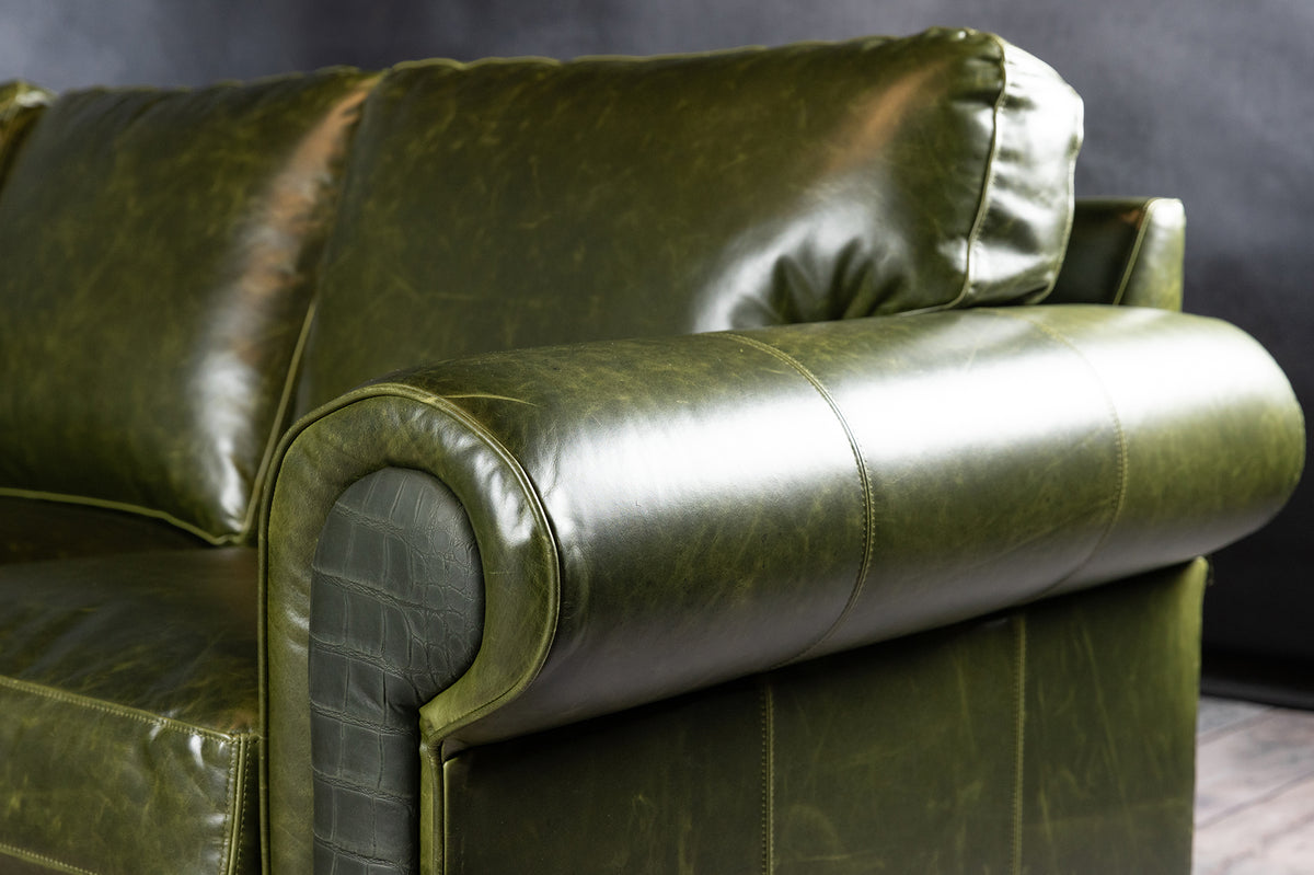 leather sectional