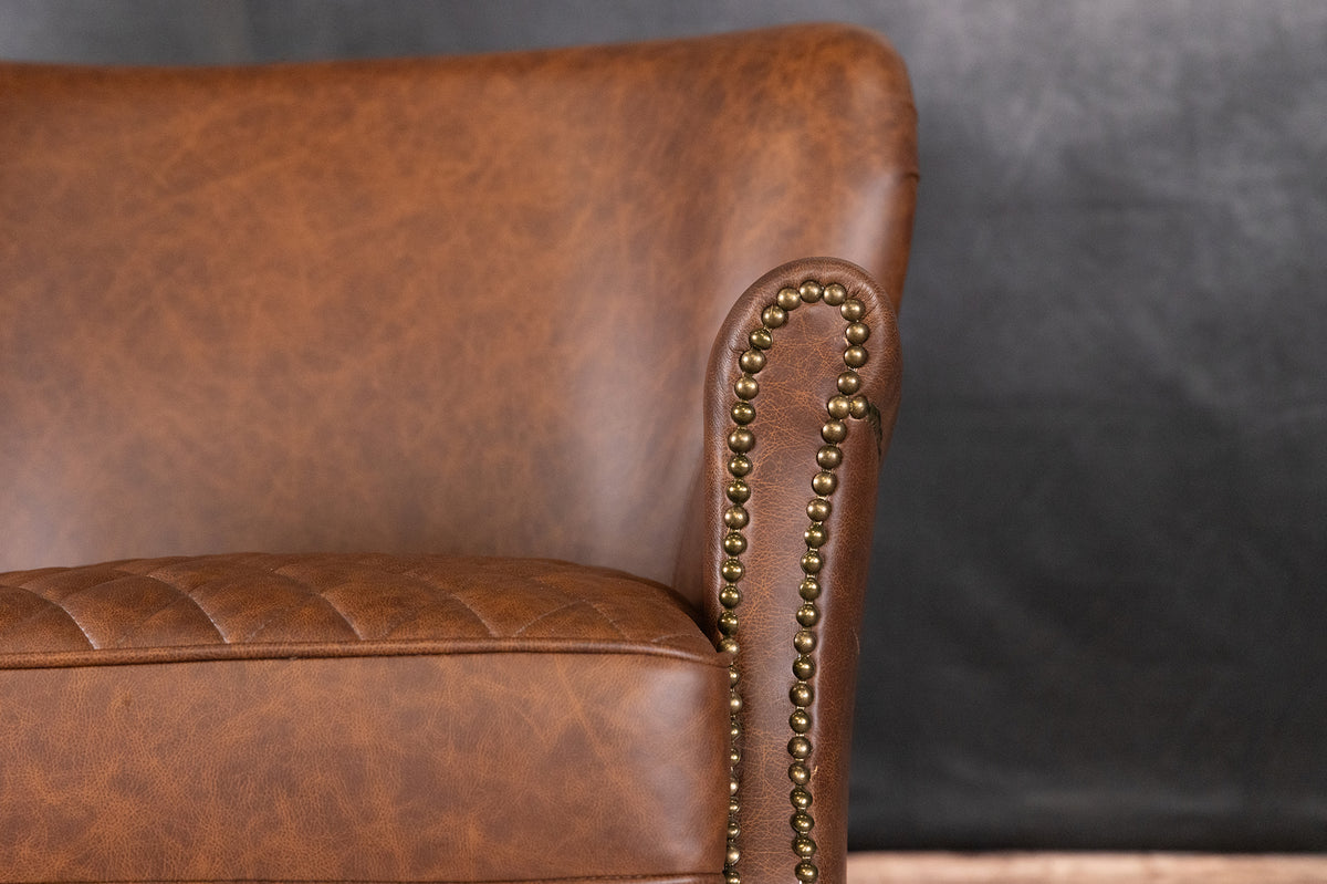 NAPOLEON LEATHER CHAIR