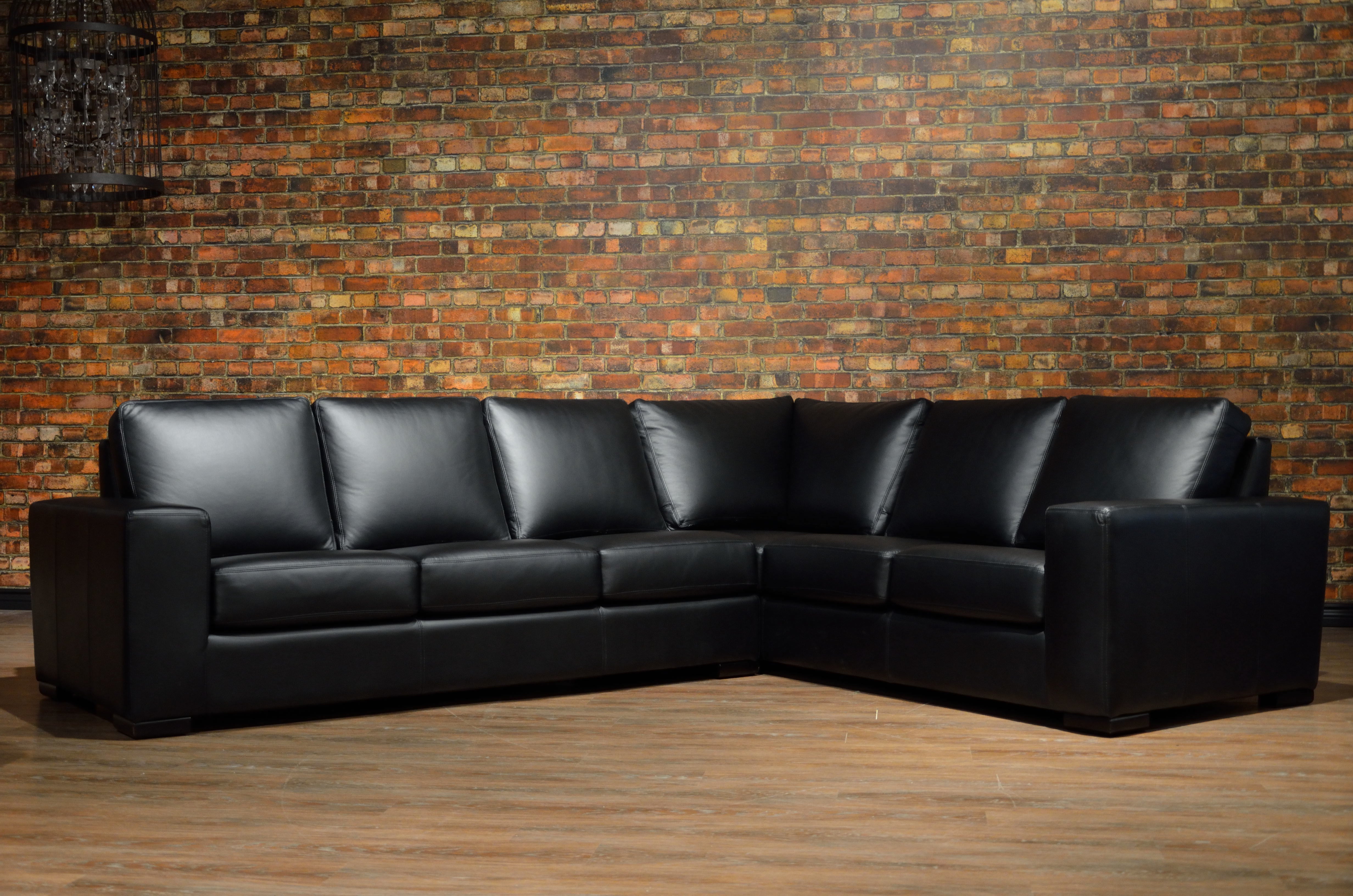 PALERMO LEATHER SECTIONAL LHF